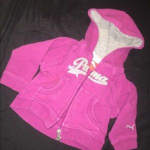 Infant girls puma sweater 6-9 months